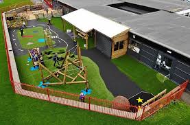 Our gallery features 45 completely awesome backyard kids playhouse ideas that will enrich your kids' lives and enhance your landscape. Outdoor School Playground Equipment Pentagon Play