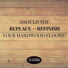 replace your hardwood flooring