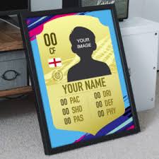 We can automatically crop your photo, then all you have to do is select the flag, favorite club and fill in the statistics. Personalised Fifa Card Archives Football Gifts Football Posters Personalised Football Prints Full Squad Prints