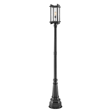 Z Lite Fallow Outdoor Lamp Post Mounted