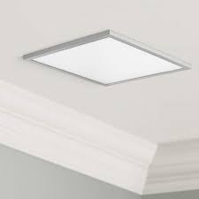 The yeelight smart square led ceiling light is supported by xiaomi and it's more than a great light! Maxim Wafer 15 W Satin Nickel 3000k Led Square Ceiling Light 45v83 Lamps Plus Ceiling Lights Led Ceiling Light Fixtures Square Ceiling Lights