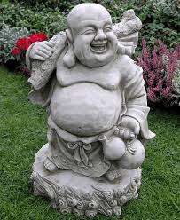 Jolly Buddha Garden Ornament Bd24