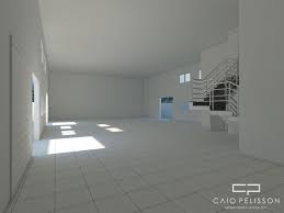 Tem piso térreo e mezanino com dois pavimentos. Galpao Industrial Com Fachada Moderna De Italico Special Homes