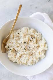 easy risotto with parmesan sugar and