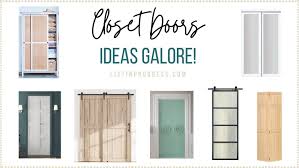 closet door ideas to instantly update