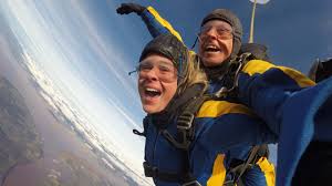 I think it depends how much courage do u have to do daring things. Atlantic School Of Skydiving Tourism Nova Scotia Canada