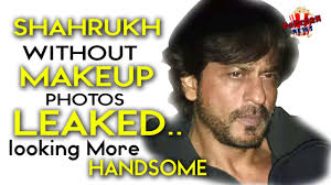 shahrukh khan without makeup king of