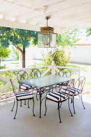 patio set midcentury modern