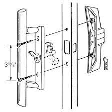 Patio Glass Door Handle Alco Service