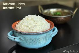 instant pot basmati rice recipe