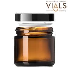 Amber Glass Jars Vials Bg Melampous Ltd