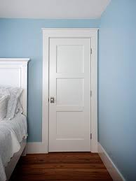White Mdf Single Prehung Interior Door