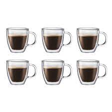 Bodum Bistro Mug Double Wall Glass 0