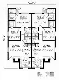 Multi Family Plan 60813 Tudor Style