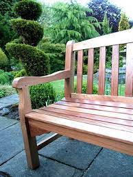 Solid Oak Garden Bench 2 Seater 4ft