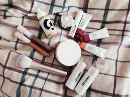 i tried a full face of glossier make up