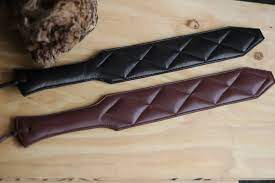 Real Spanking Paddle Flogger Whip Genuine Leather spanking Premium Handmade  UK | eBay