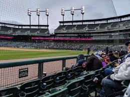 Comerica Park Section 138 Home Of Detroit Tigers