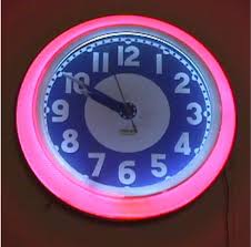 Electric Neon Clock Company Target Clocks