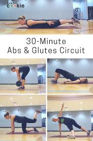 abs and glutes circuit workout