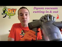 dyson vacuum cutting on and off easy