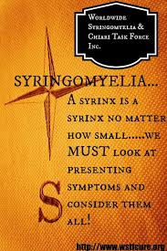 Syringomyelia Chiari Educational Posters Wstfcure Org