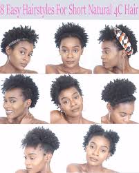 Keep in mind that kinky coily 4c hair has a higher porosity level than other hair types, which means that it soaks up moisture quickly and requires extra attention and. 8 Easy Protective Hairstyles For Short Natural 4c Hair That Will Not Damage Your Edges African American Hairstyle Videos Aahv Short Natural Hair Styles Natural Hair Styles For Black