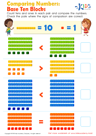 Comparing Numbers Base Ten Blocks