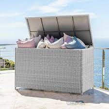 Large Outdoor Rattan Weave Storage Or