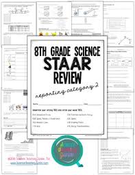 8th Grade Science Staar Test Prep Review Reporting Cat 2 Force Motion Energy