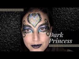 dark princess face paint tutorial you