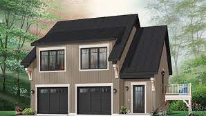 Two Car Garage With Guest Suite Above