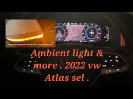 volkswagen atlas sel 2022 ambient light