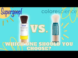mineral brush on sunscreen review