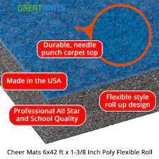 carpet compeion cheerleading mats w