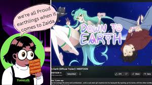 webtoon down to earth trailer zaida