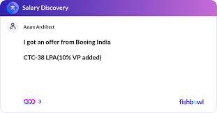 I Got An Offer From Boeing India Ctc 38