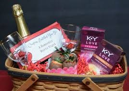 create a love themed valentine basket