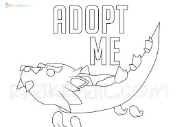 P coloring page guest roblox adopt me unicorn city defender zompiggy poley roblox pirates set off in search of treasure dominus adopt me dragon george noobius roblox bakon samurai with two swords. Adopt Me Coloring Pages 50 New Roblox Images Free Printable