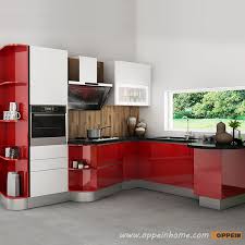 Get free 2 day shipping on qualified white gloss white kitchen cabinets products or buy kitchen department products today with buy online pick up in store. Oppein Kitchen In Africa Op15 L37 Modern Red High Gloss Lacquer Kitchen Cabinet