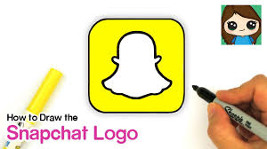 Contact t love tekeningen on messenger. How To Draw The Snapchat Logo Youtube