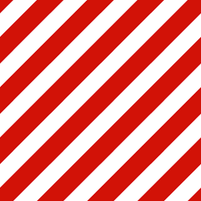 Red And White Candy Stripes Red Diagonal Stripe Xmas Holiday