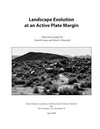 Landscape Evolution At An Active Plate