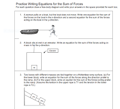Solved Practice Writing Equations For