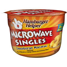 Cats are obligate carnivores, which means that they need meat to live. Hamburger Helper Microwaveable Singles Cheeseburger Macaroni 1 6 Oz Walmart Com Walmart Com