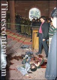 Image result for 2001 attack on the Indian Parliament