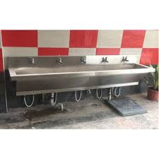 Wall Mounted Stainless Steel Wash Basin