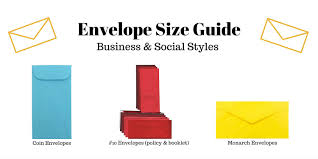 Envelope Size Guide Business And Invitation Envelopes Jam