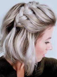 Related searches for french braid short hair: Side French Braid Ideas Of Cute Easy Hairstyles For Short Hair Short Hair Styles Easy Short Straight Hair Easy Hairstyles
