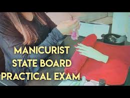 manicurist state board practical exam